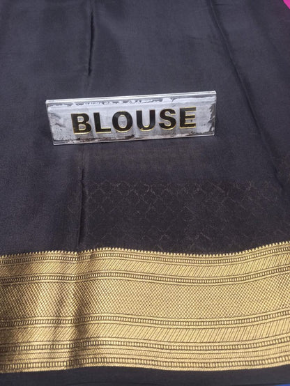 Pure Mysore Silk Saree.