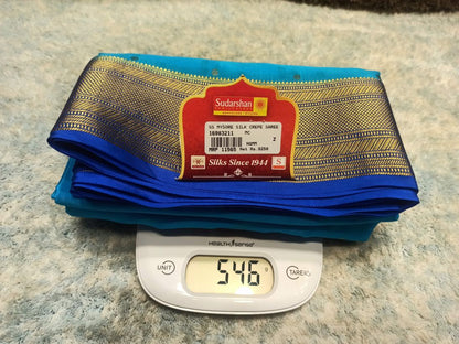 Pure Mysore Silk Saree.