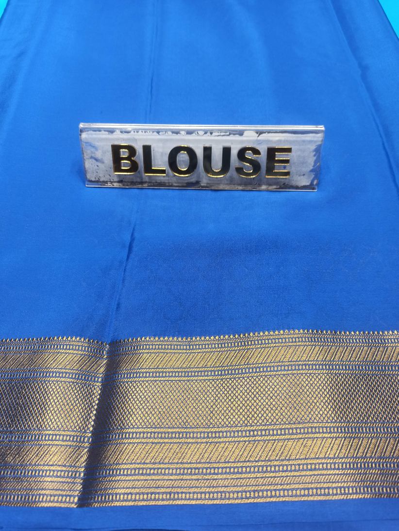 Pure Mysore Silk Saree.