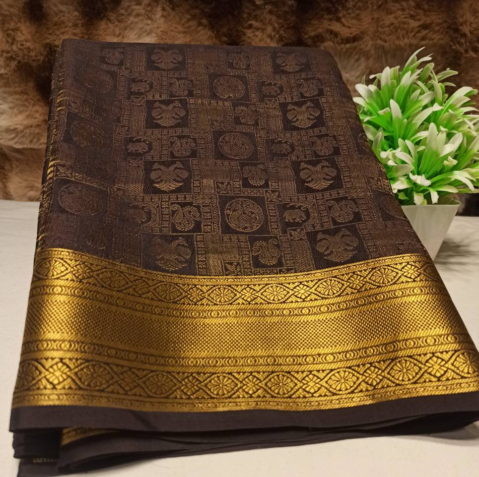 Pure Mysore Silk Saree.
