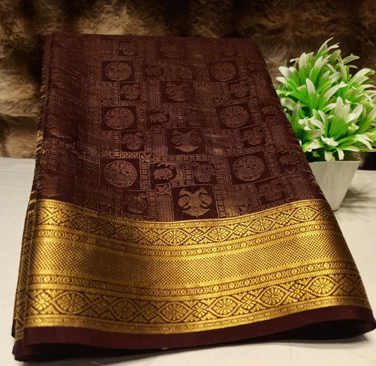 Pure Mysore Silk Saree.