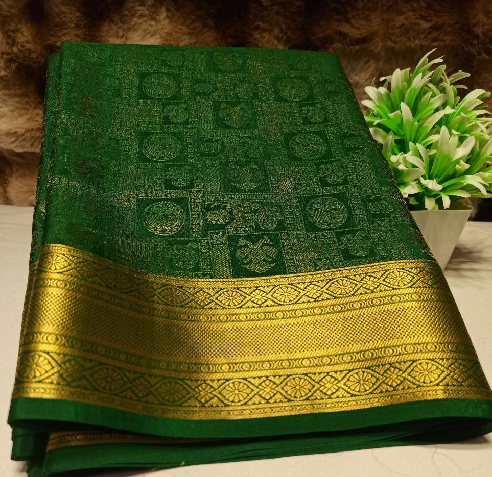 Pure Mysore Silk Saree.