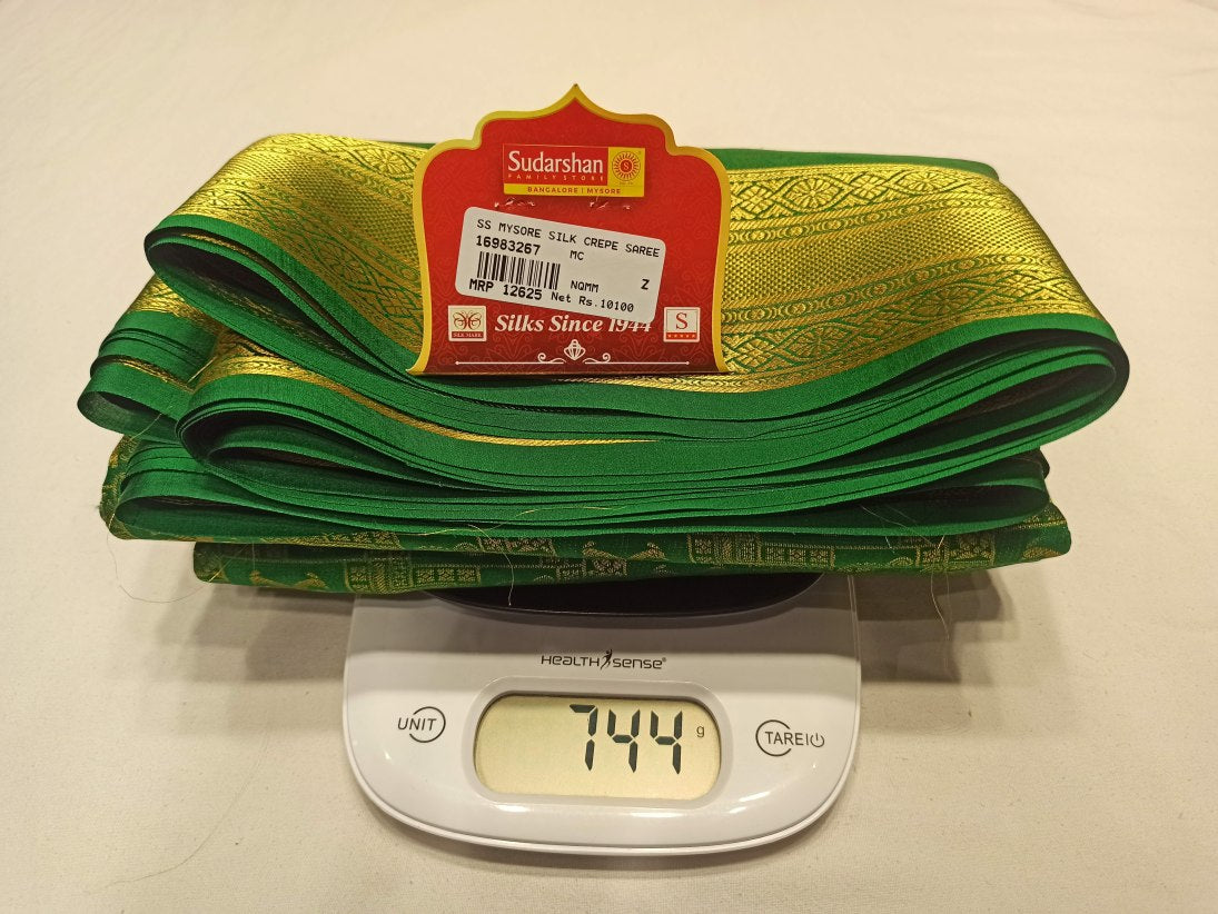 Pure Mysore Silk Saree.