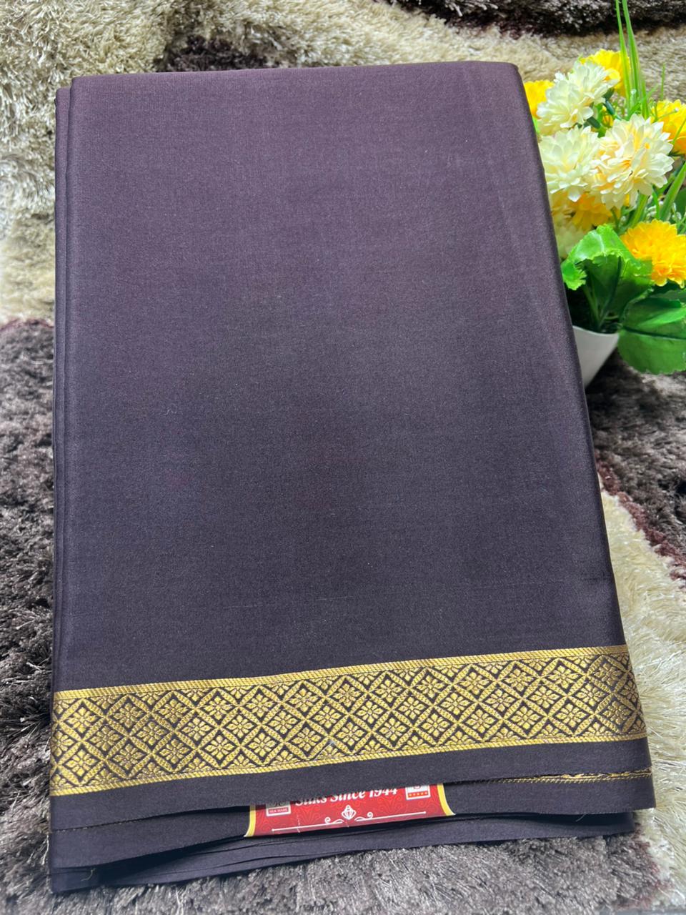 Pure Mysore Silk Saree.