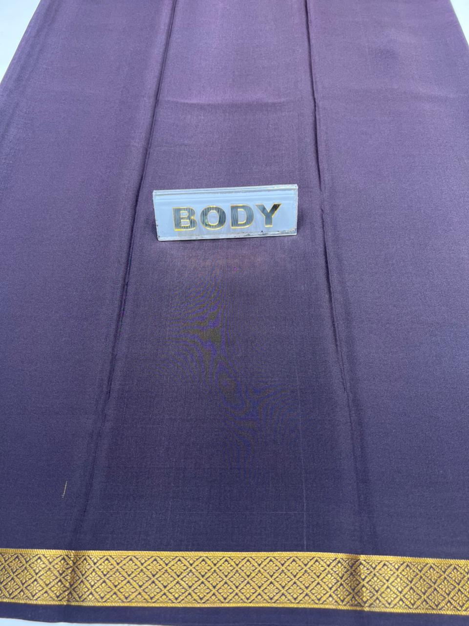 Pure Mysore Silk Saree.