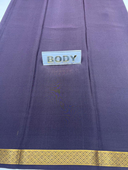 Pure Mysore Silk Saree.
