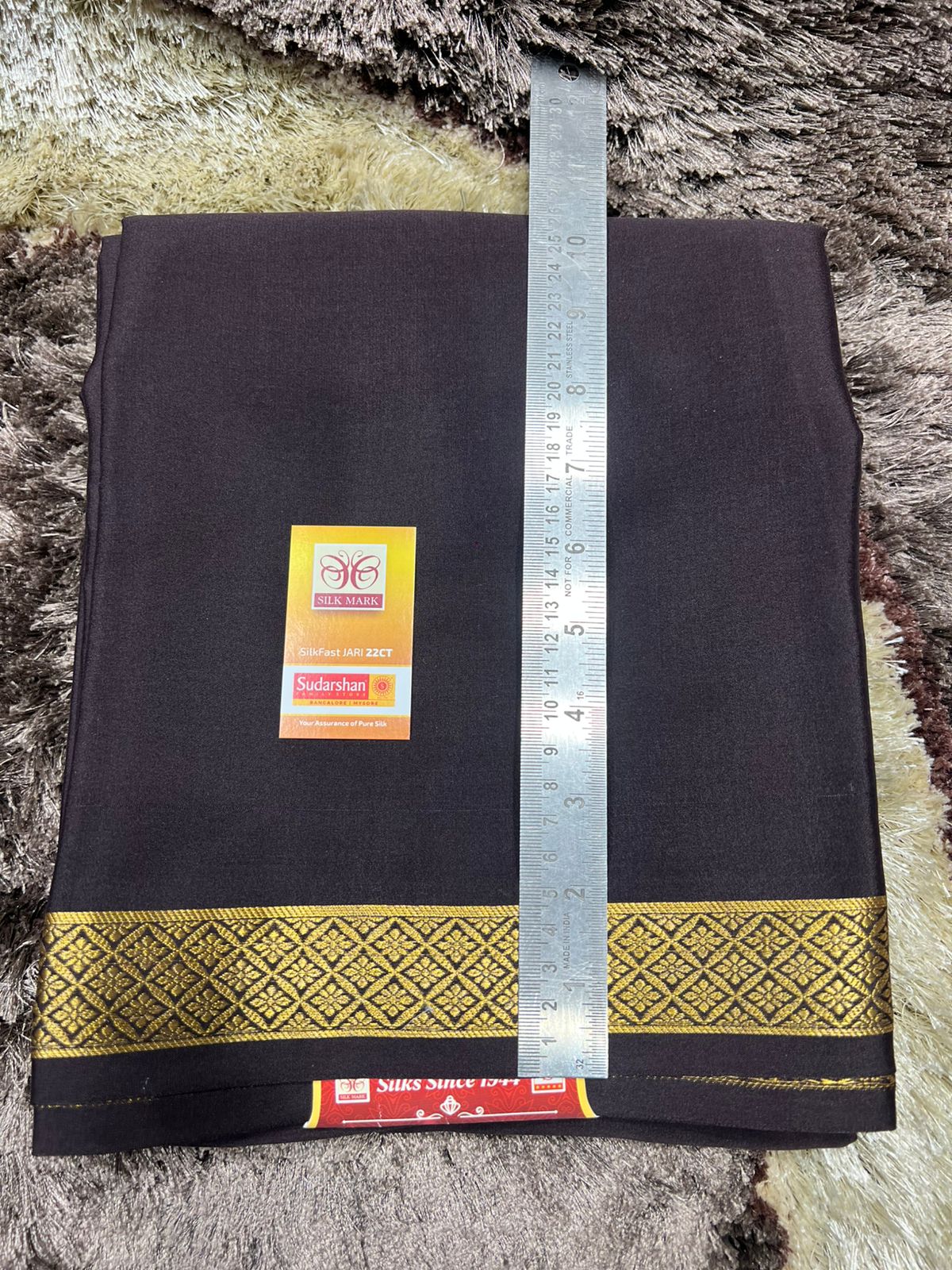 Pure Mysore Silk Saree.