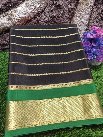 Pure Mysore Silk Saree.