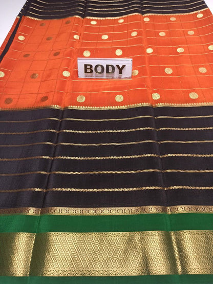 Pure Mysore Silk Saree.