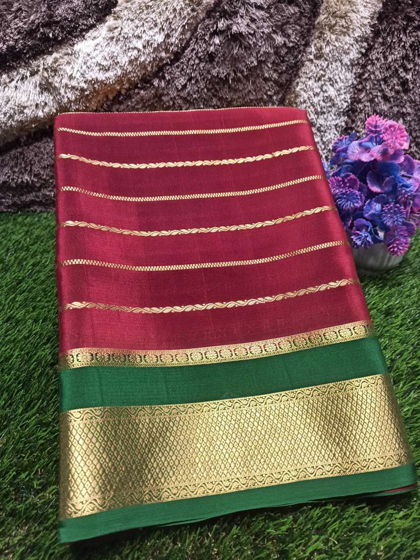 Pure Mysore Silk Saree.