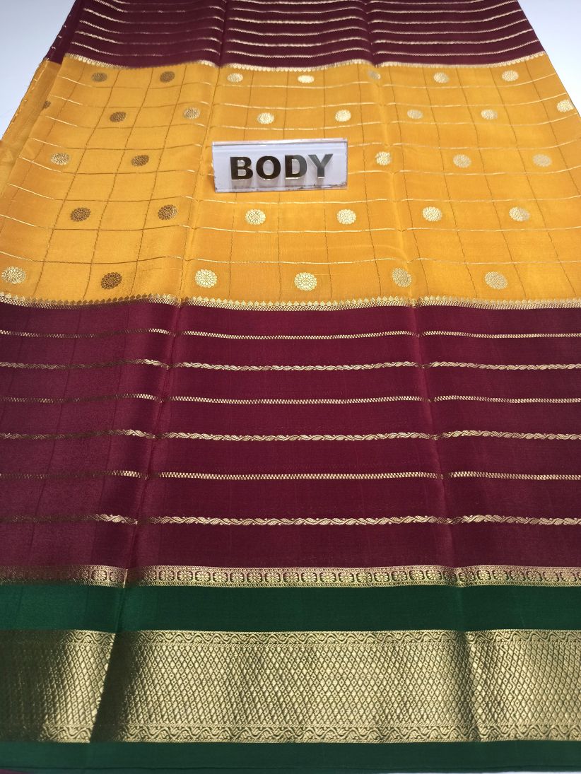 Pure Mysore Silk Saree.