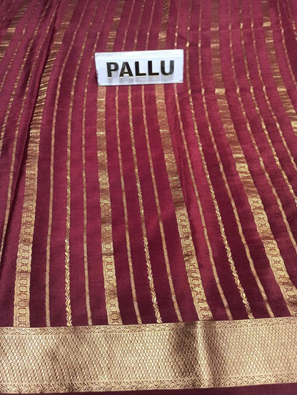 Pure Mysore Silk Saree.