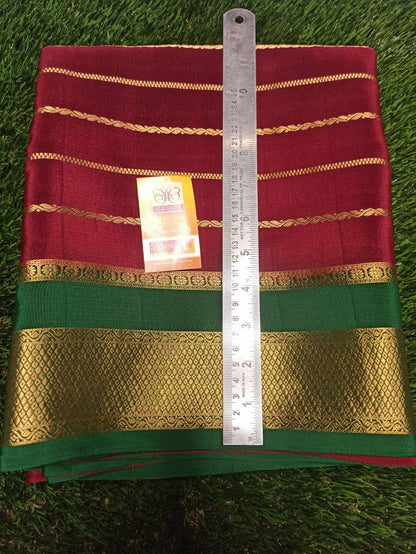Pure Mysore Silk Saree.