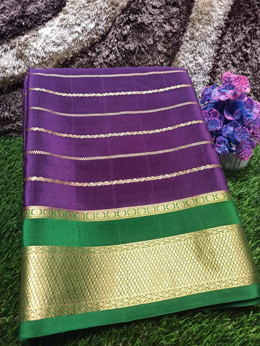 Pure Mysore Silk Saree.