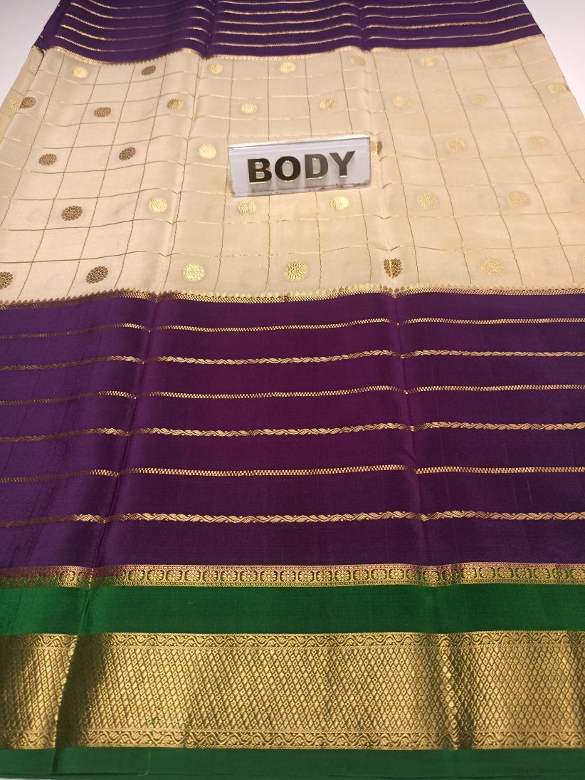 Pure Mysore Silk Saree.