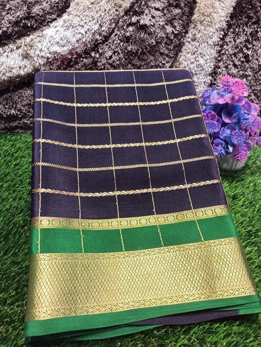 Pure Mysore Silk Saree.