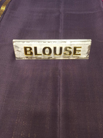 Pure Mysore Silk Saree.