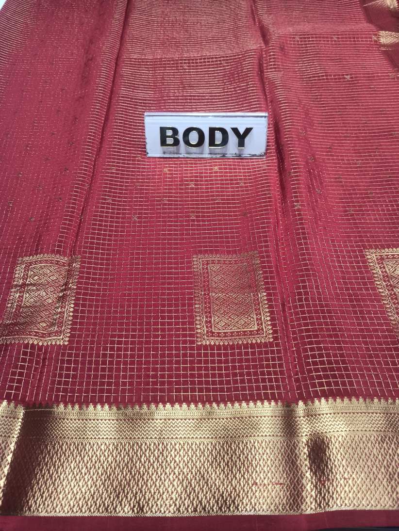 Pure Mysore Silk Saree.