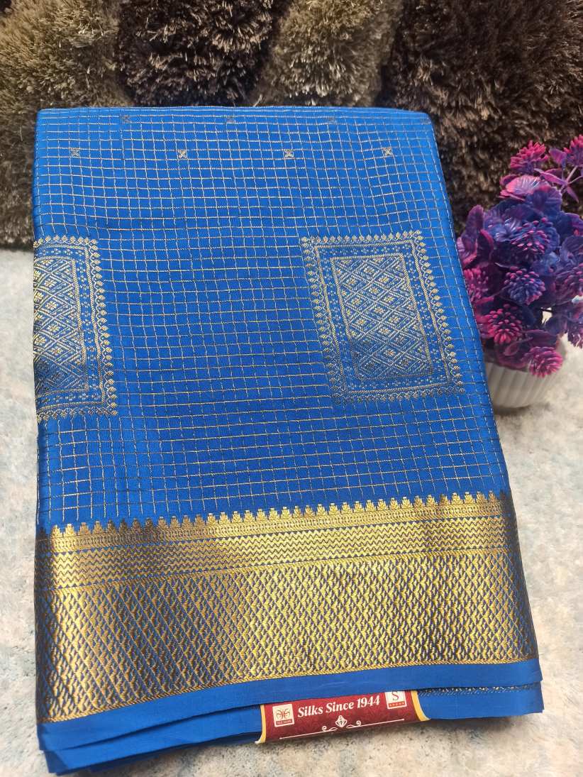 Pure Mysore Silk Saree.