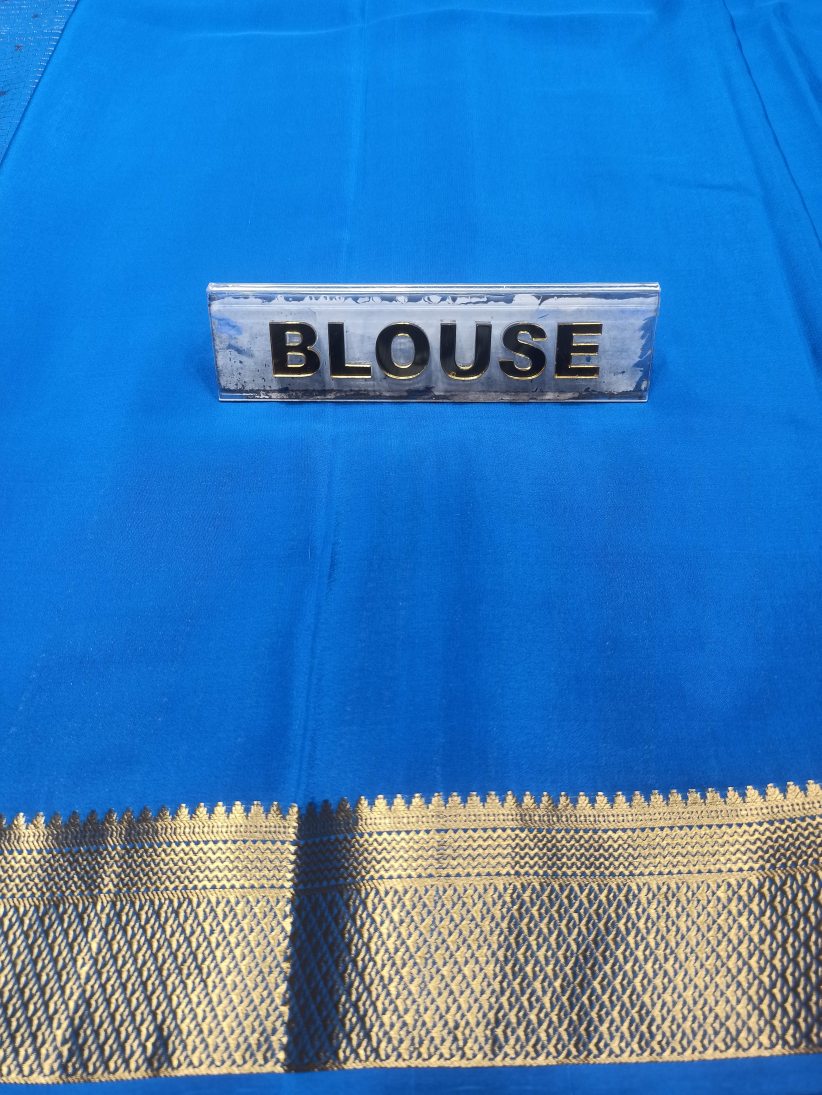 Pure Mysore Silk Saree.