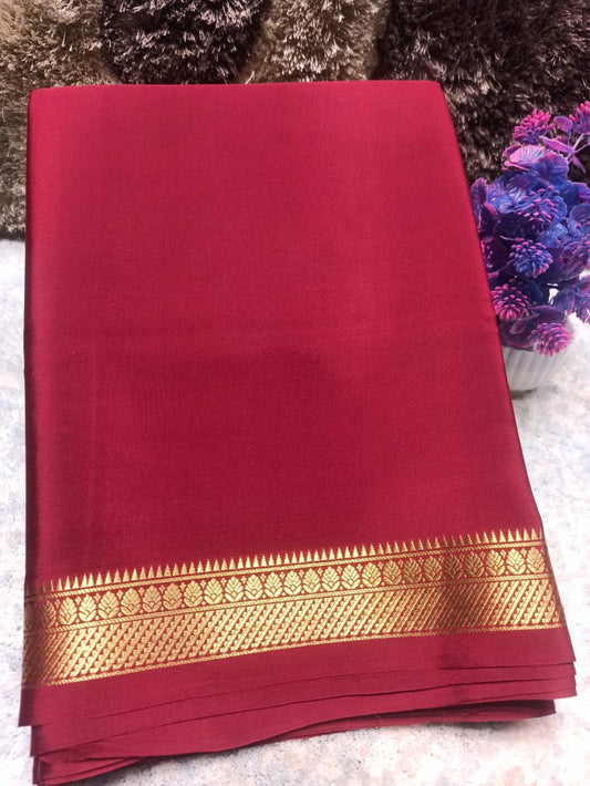 Pure Mysore Silk Saree.