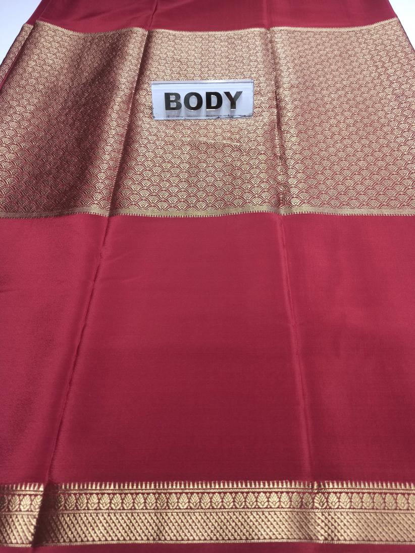 Pure Mysore Silk Saree.