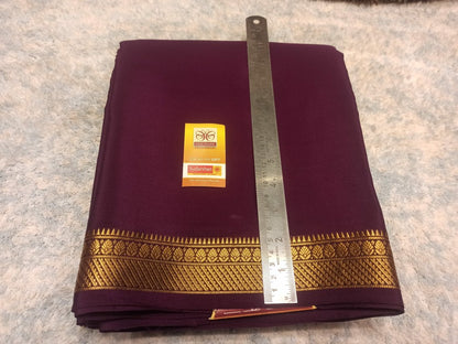 Pure Mysore Silk Saree.