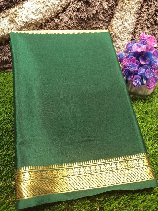 Pure Mysore Silk Saree.