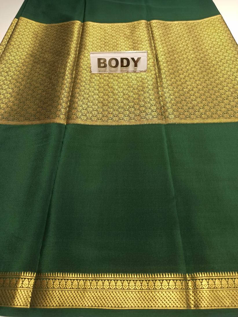 Pure Mysore Silk Saree.