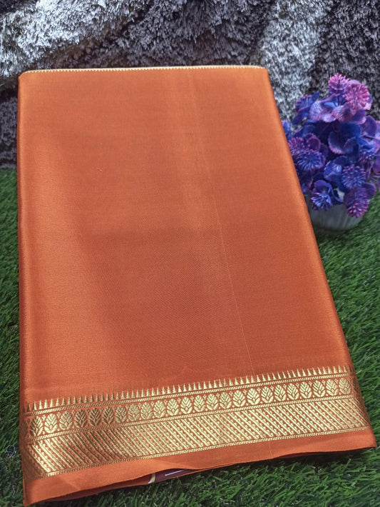 Pure Mysore Silk Saree.