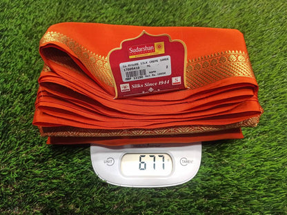 Pure Mysore Silk Saree.