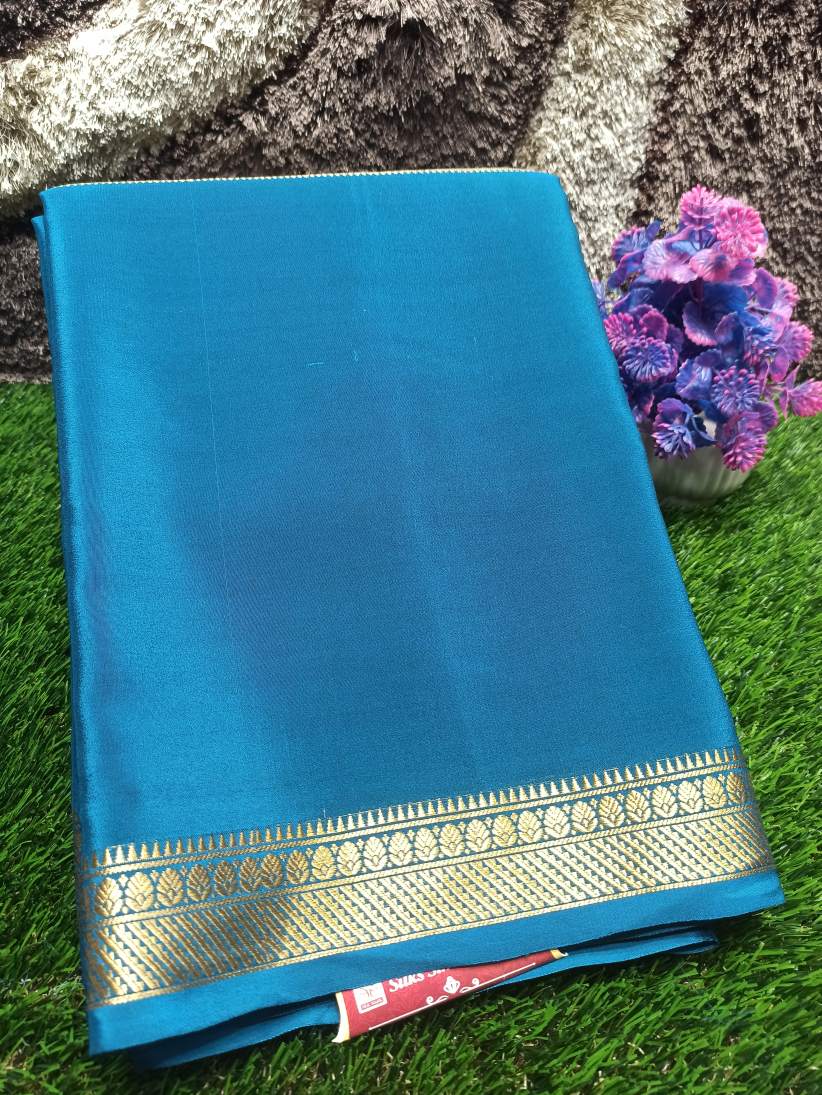 Pure Mysore Silk Saree.