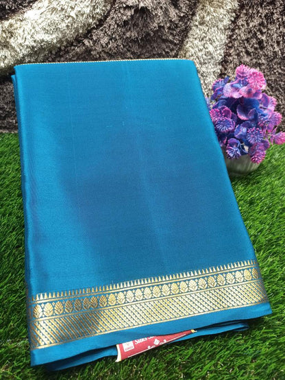 Pure Mysore Silk Saree.