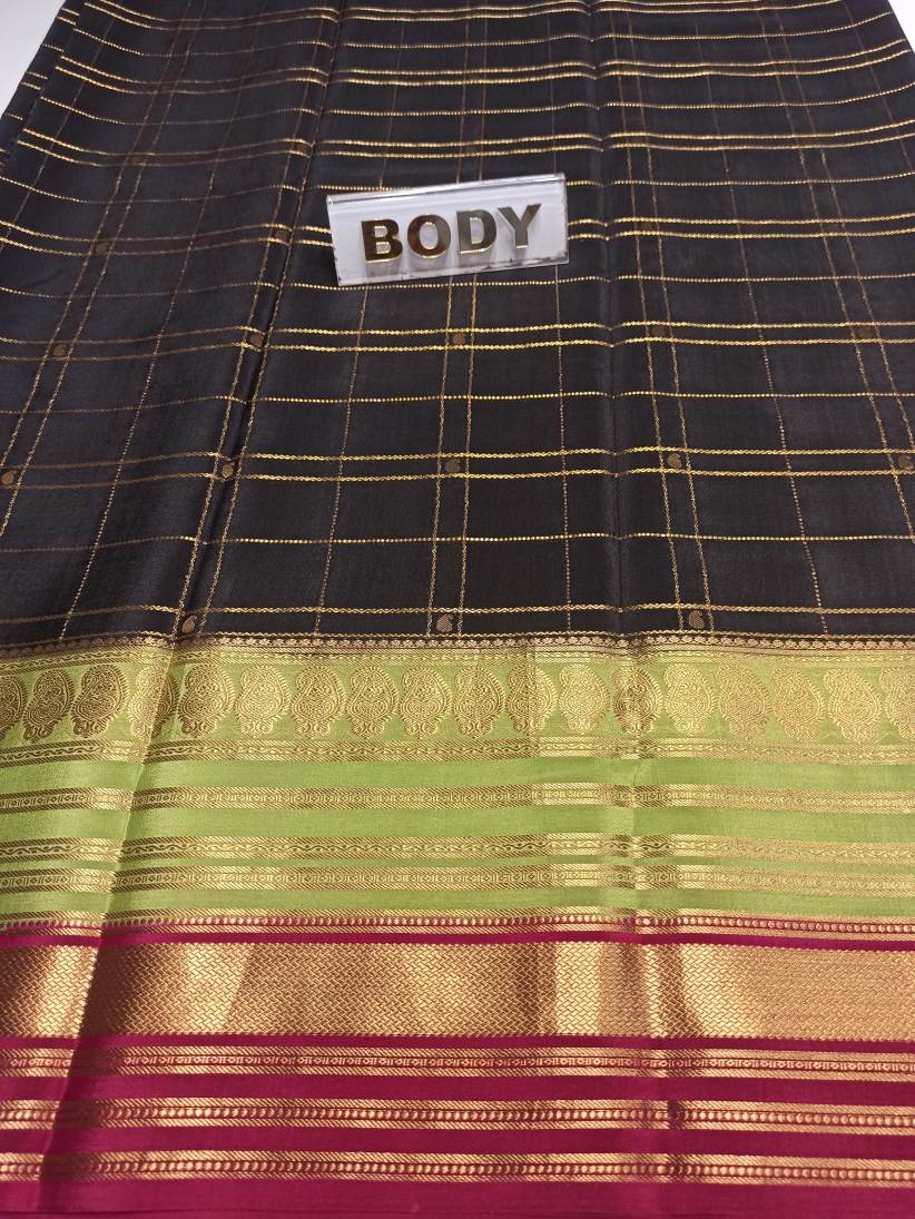 Pure Mysore Silk Saree.