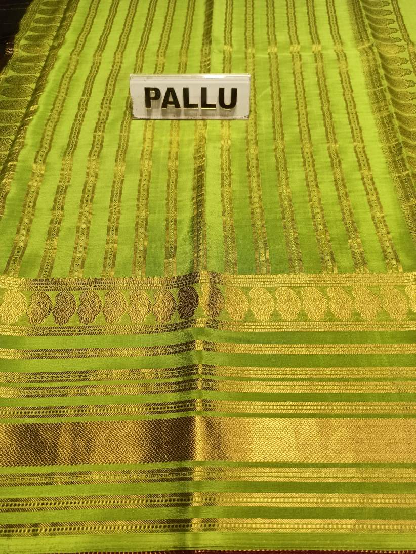 Pure Mysore Silk Saree.