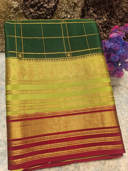 Pure Mysore Silk Saree.
