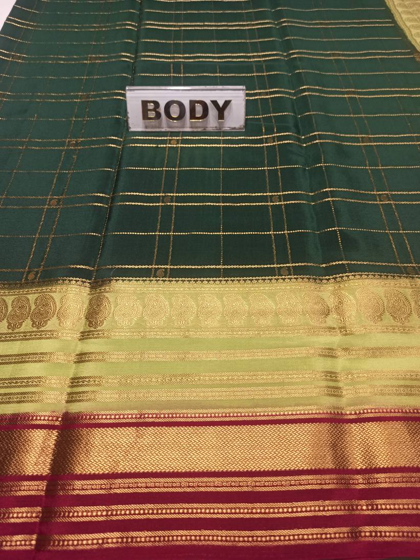 Pure Mysore Silk Saree.