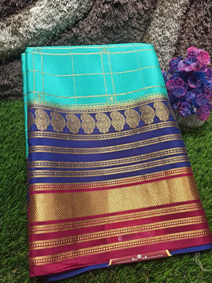 Pure Mysore Silk Saree.