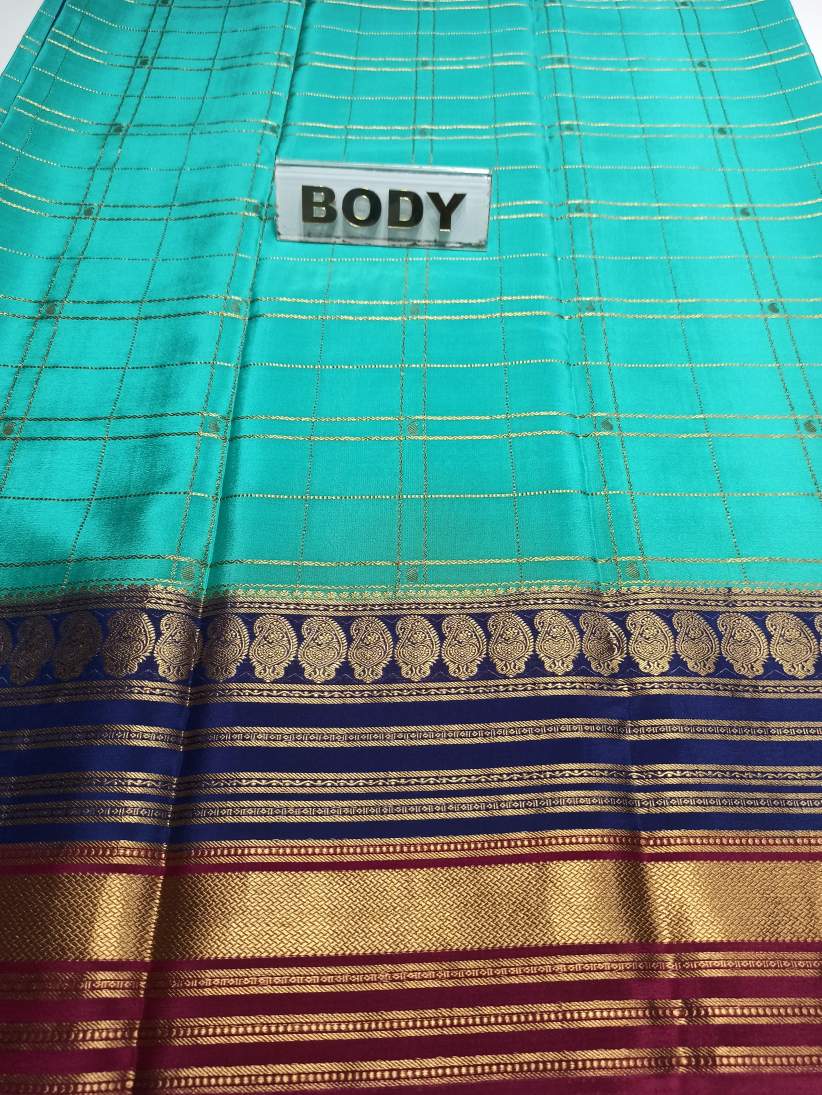 Pure Mysore Silk Saree.