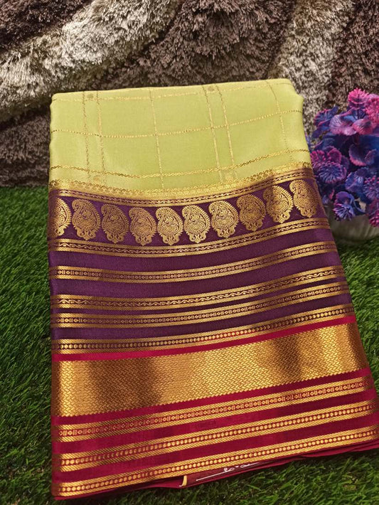 Pure Mysore Silk Saree.