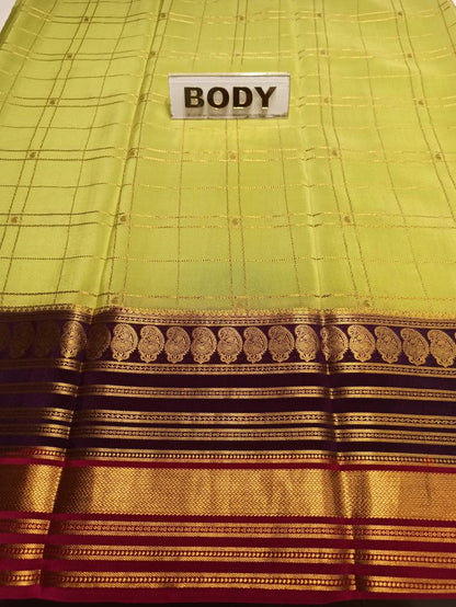 Pure Mysore Silk Saree.