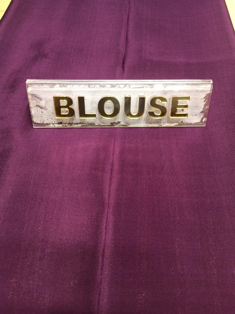 Pure Mysore Silk Saree.