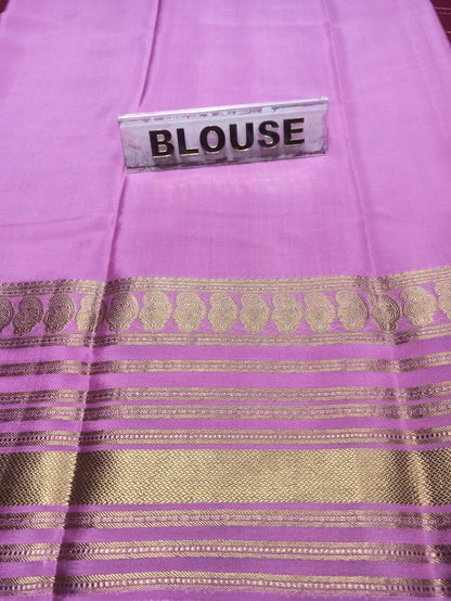 Pure Mysore Silk Saree.