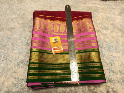 Pure Mysore Silk Saree.