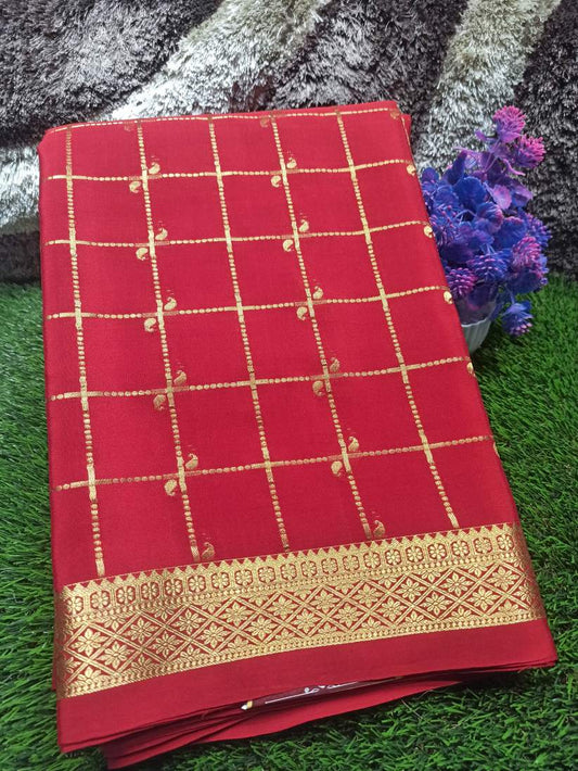 Pure Mysore Silk Saree.
