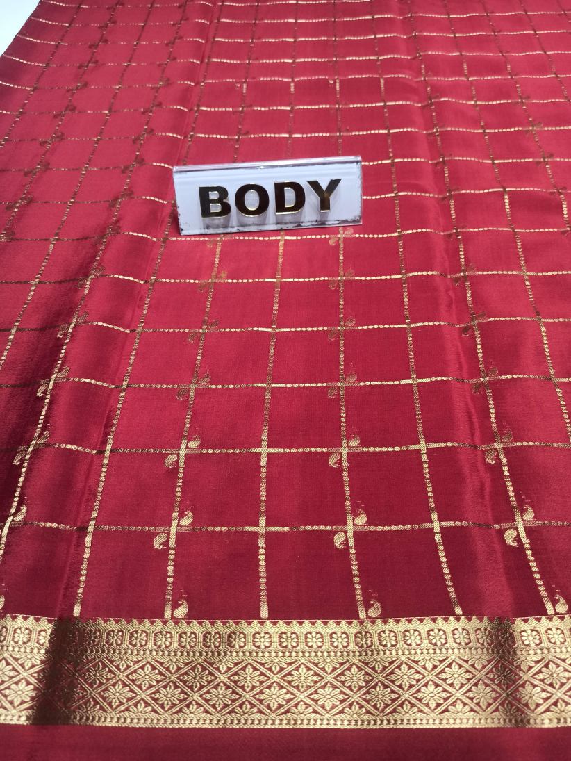 Pure Mysore Silk Saree.