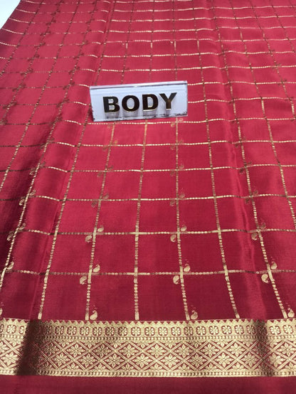 Pure Mysore Silk Saree.