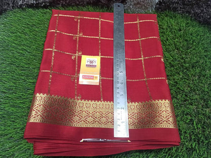 Pure Mysore Silk Saree.