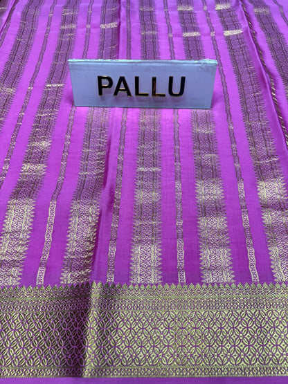 Pure Mysore Silk Saree.