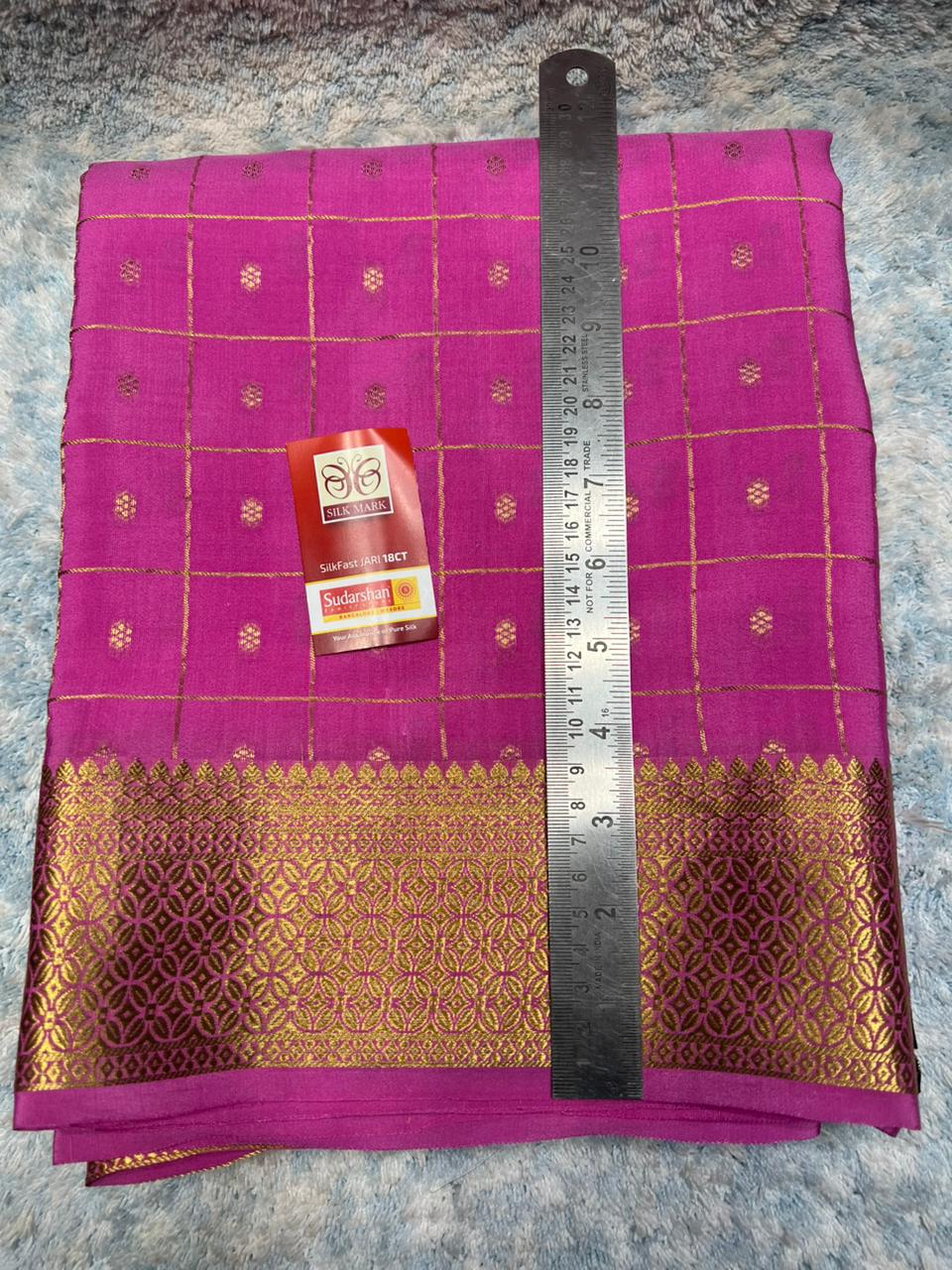 Pure Mysore Silk Saree.